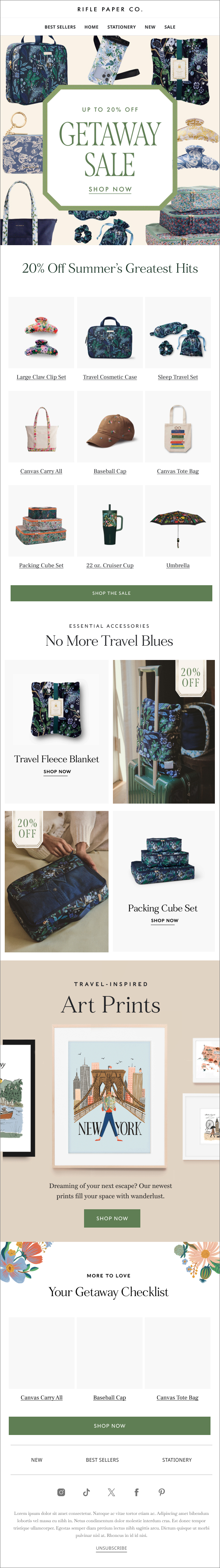 Rifle Paper Co email 3
