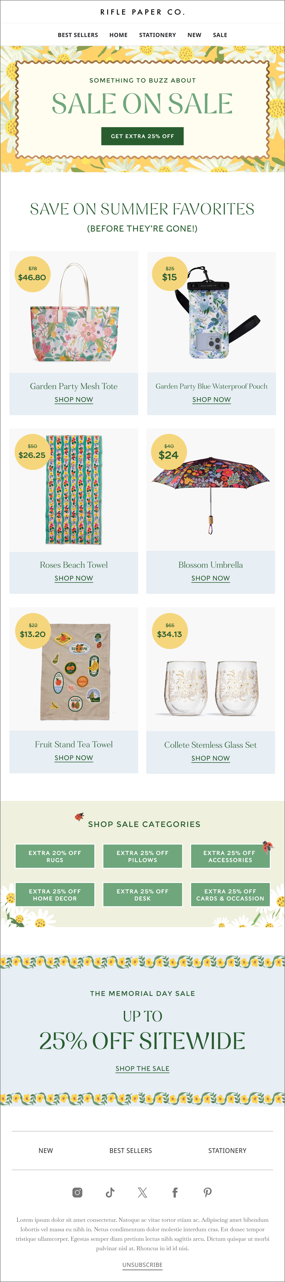 Rifle Paper Co email 5
